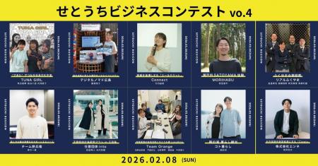 【観覧無料】第4回せとうちビジネスコンテスト 2月8日