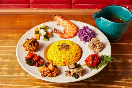 【北摂スパイス研究所　ルクア大阪店】1皿で2度美味し