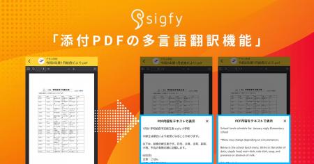 連絡サービス『sigfy（シグフィー）』に特許出願中技