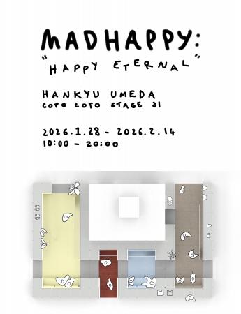 LA発ブランド「Madhappy」が関西初のポップアップスト
