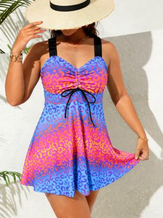 タンキニ 水着 レディース 体型カバー 長袖シャツ ラ