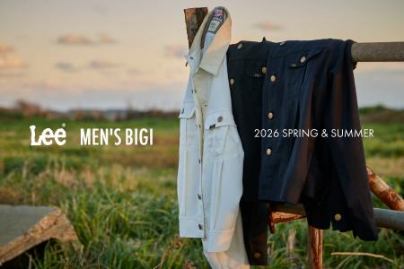 LEE×MEN’S BIGI│名作「STORM RIDER」を都会的に再構築