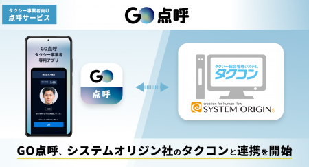 タクシー事業者向け自動点呼サービス『GO点呼』がシス タクシー事業者向け自動点呼サービス『GO点呼』がシス