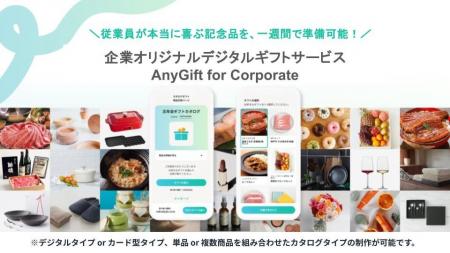 【AnyGift】最短1週間で実現!デジタルと物理カードを 【AnyGift】最短1週間で実現!デジタルと物理カードを