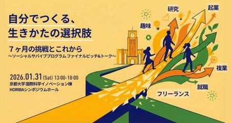 京大生の「生きる力」を育む「ソーシャルサバイブプロ