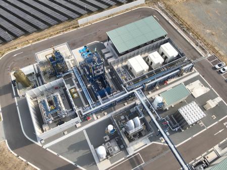 福島県浪江町でグリーンアンモニアの製造を開始