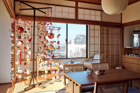 柳川の街が華やぐ春の風物詩「さげもんめぐり」にあわ