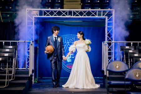 オフィシャルパートナーである横浜ビー・コルセアーズ