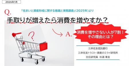 手取りが増えたら消費を増やすか？