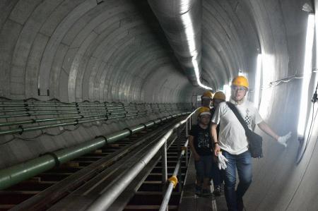 【埼玉県戸田市】北大通り雨水貯留管の完成式典および 【埼玉県戸田市】北大通り雨水貯留管の完成式典および