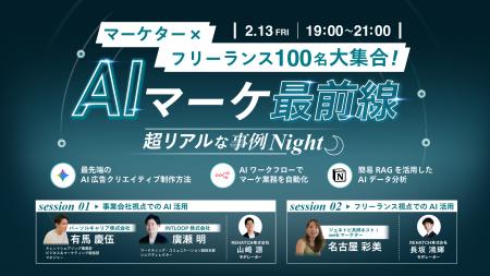AIマーケ最前線 -超リアルな事例Night-~マーケター × AIマーケ最前線 -超リアルな事例Night-~マーケター ×