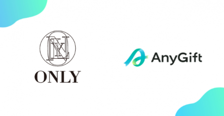 「ONLY」にて、店舗で使える『AnyGift』のデジタルチ