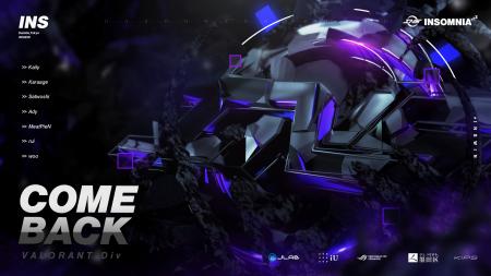 eスポーツチーム「INSOMNIA」、VALORANT部門を再始動