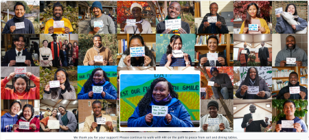 共に歩んでくださる皆さまへ。冬の寄付キャンペーン終