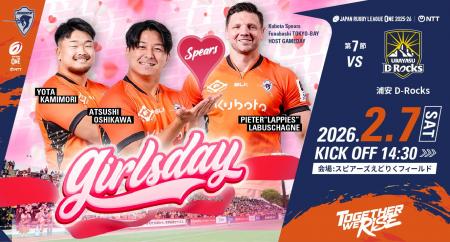 2月7日(土)浦安D-Rocks戦にてGIRLS DAY開催! 2月7日(土)浦安D-Rocks戦にてGIRLS DAY開催!