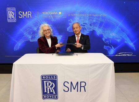 【横河電機】Rolls-Royce SMR と横河電機、小型モジュ
