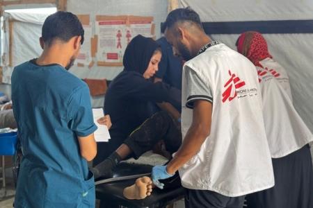 パレスチナ:国境なき医師団、イスラエル当局にスタッ パレスチナ:国境なき医師団、イスラエル当局にスタッ