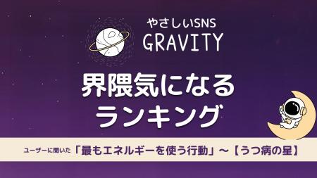 「やさしいSNS『GRAVITY』界隈調査　うつ病当事者が-