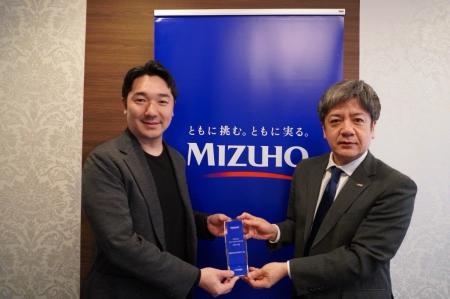 SYNTHESIS、みずほ銀行より「Mizuho Innovation Award