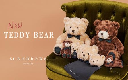ゴルフアパレル「セント・アンドリュース」がテディベ