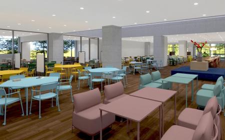 立命館宇治キャンパス内に「学び」と「交流」をデザイ