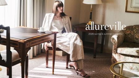 【allureville】2026春夏コレクションがスタート＆WEB