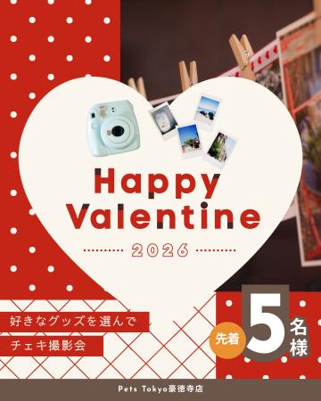 【PetsTokyo 豪徳寺店】2月限定！グッズを選んでバレ