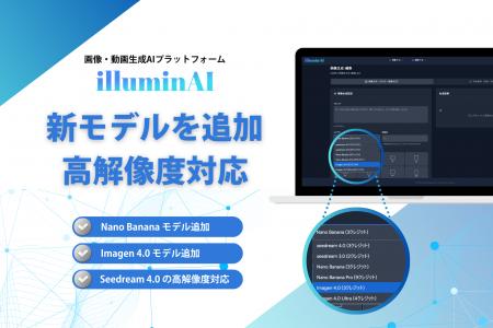 生成AIプラットフォーム「illuminAI」が大型アップデ
