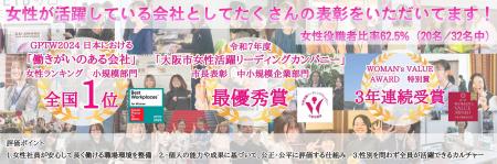 イベント21、大阪市女性活躍リーディングカンパニー市