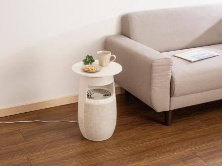 花粉の季節に、置き場所で選べる空気清浄機。1台3役タ