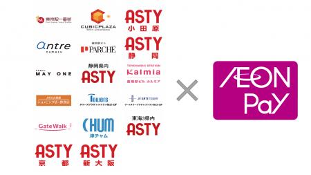 JR東海グループが運営する商業施設で「AEON Payutf-8