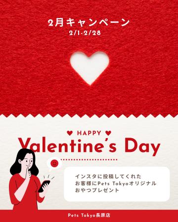 【PetsTokyo 長原店】SNS投稿でおやつプレゼントキャ
