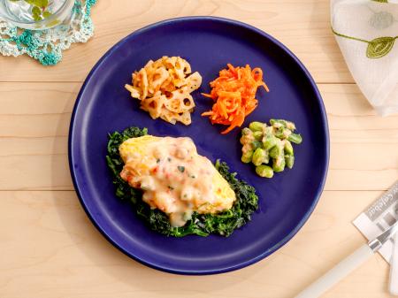 ふんわり卵と彩り野菜で、心ほぐれる朝のひととutf-8