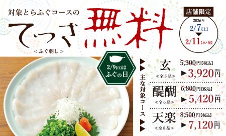 2月7日～11日は年に一度の「ふぐの日」大バーゲutf-8