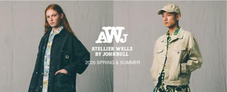 JOHNBULLとWELLSのコラボレーションブランド「ATELLIE