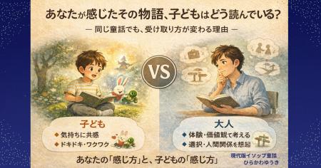 あなたが感じたその物語、子どもはどう読んでいる？─ 