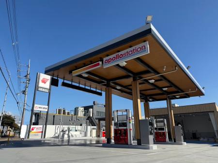 京都府内初となる環境配慮型SSをエムケイ石油が出店、