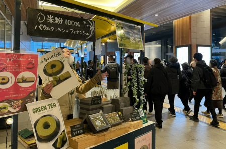 バレンタインに勝どきで開催される「太陽のマルシェ」