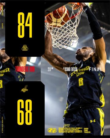 【群馬クレインサンダーズ：試合結果】2/8(日) vs 大