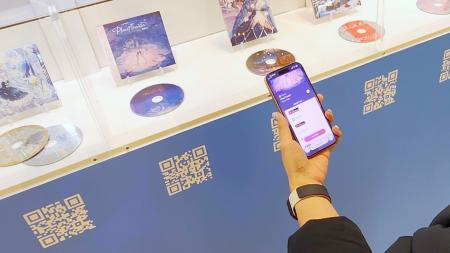 音楽リンクまとめサービス「nodee」で二次元コード取