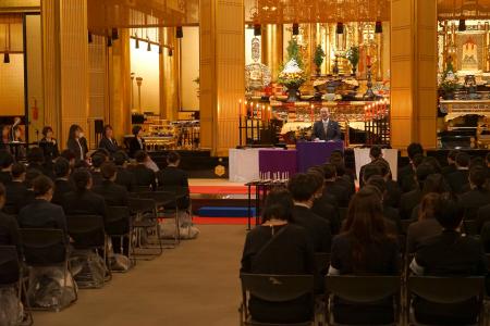 【武蔵野大学】看護学科の学生143名が看護への志を誓 【武蔵野大学】看護学科の学生143名が看護への志を誓