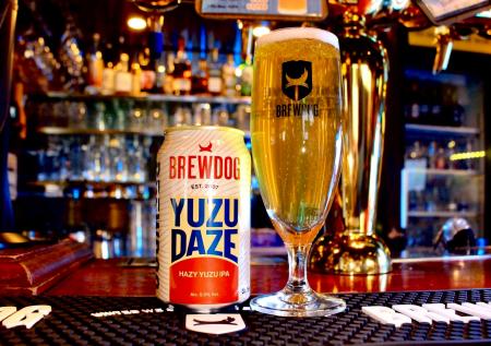 英国No.1クラフトビールブランドBREWDOGから、国産柚