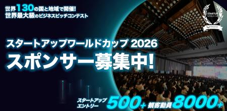 【スタートアップワールドカップ2026】世界に挑戦する