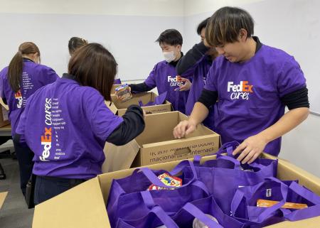 フェデックス、日本およびアジア太平洋地域で社会貢献