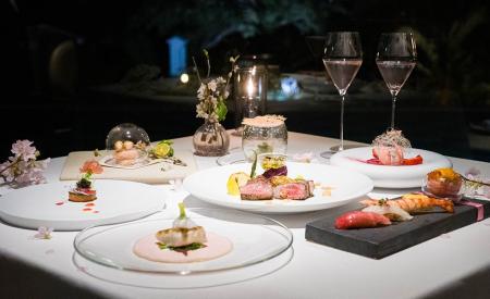 【オリエンタルヒルズ沖縄】桜をテーマに、フレンチ・