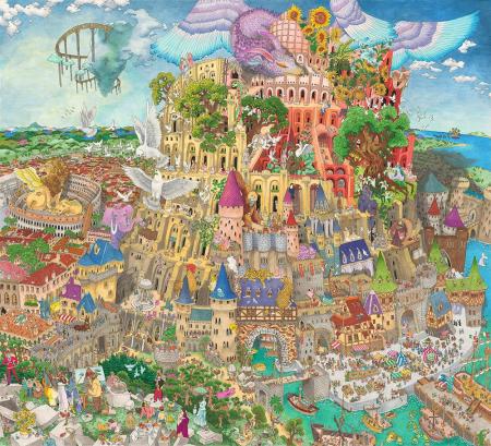 SNSで世界中から注目！２０歳の画家「タイチ」個展を