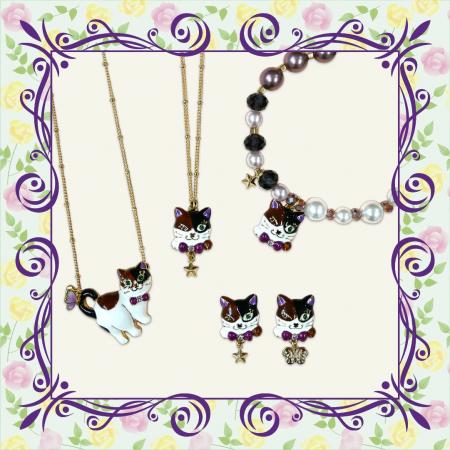 【ANNA SUI】アイコン猫「TITI」 三毛猫の新作アクセ