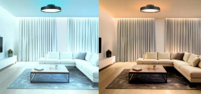 癒しの空間を演出する間接照明付きLEDシーリング 『Ho