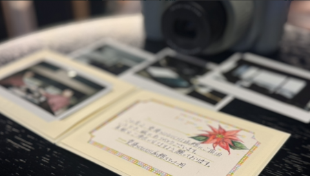 【望楼NOGUCHI函館】ケーキとチェキで祝う、思い出に