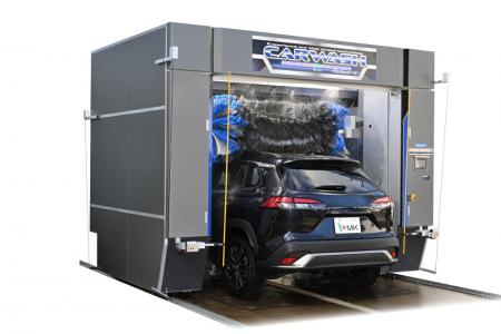 幅広な間口で大きな車も快適洗車！間口2,600mmのドラ